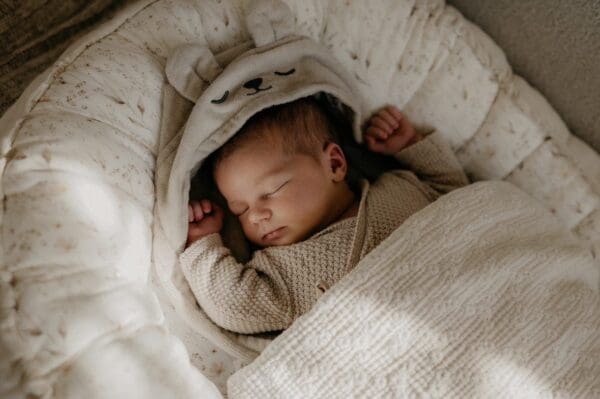 Babynestje nature floral - Afbeelding 2